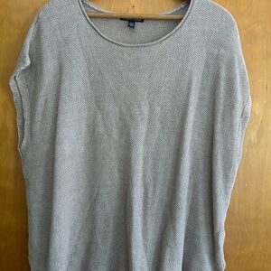 Eileen Fisher Beige Knit Top